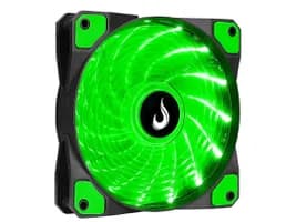 Ventoinha Rise Mode Wind W1, 120mm, LED Verde - RM-WN-01-BG