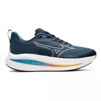 Tênis Mizuno De Corrida Neo Aura Masculino Original Azul/marinho 42