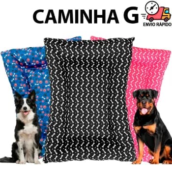 Cama para Cachorro Caminha Pet Medio Grande M G Colchonete Caminha de Cachorro