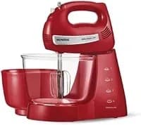 MONDIAL Batedeira Bella Massa Inox Premium, 110V, Vermelho, 400W - B-29 NP