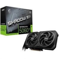 Placa de Vídeo MSI NVIDIA GeForce RTX 5060 Ti Shadow 2X OC Plus, 16GB, GDDR7