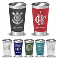 Copo Térmico Inox Personalizado Time Brasileiro