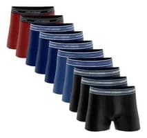 Kit 10 Cuecas Boxer Lupo Algodão Masculino GG