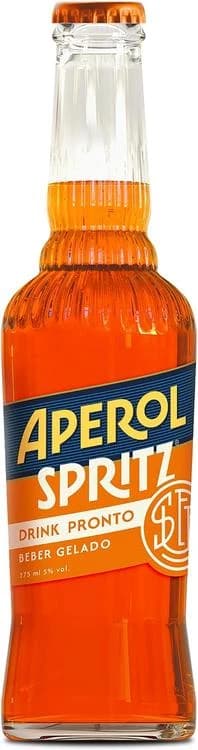 Aperol Spritz Pronto Bebida Alcoólica Mista Gaseificada Garrafa 275ml