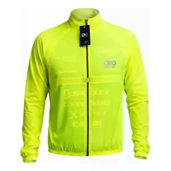 Corta Vento Cicly Life Elite Refletivo Verde