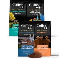 Kit 4 Cafés Especiais Torrados e Moídos 4x250g