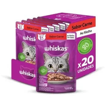 Whiskas Sachê 85g - 20 unidades
