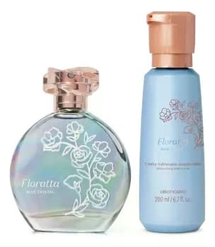 Combo Floratta Blue Crystal Colônia 75ml + Hidratante 200ml