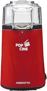 Pipoqueira Po Cine Pp01 Vermelho Com Dosador 1200w 127v Agratto