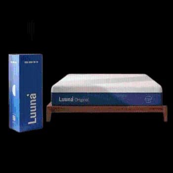 Colchão King Luuna Original Firme, Espuma 24cm Com Bloqueio De Movimento