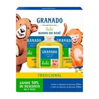 Kit Granado Sabonete Líquido 250ml + 2 Refis