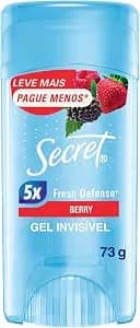 Secret Desodorante Antitranspirante Em Gel Berry 73g