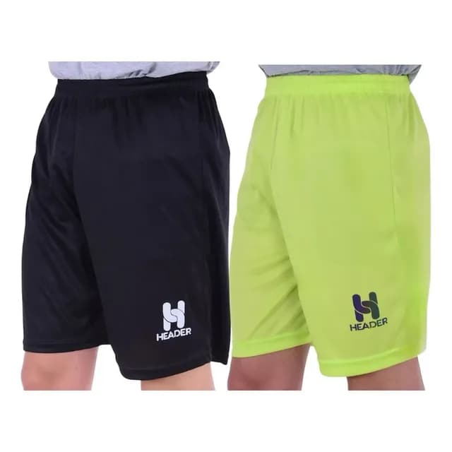 Kit 2 Short Header Masculino Academia Futebol Promoção