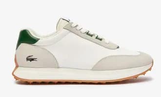 Tênis Lacoste Lspin Masculino Branco Verde
