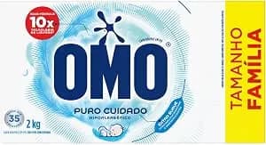 Lava-roupas Em Pó Omo Puro Cuidado Caixa 2kg