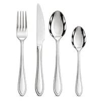Jogo Talheres 24 Peças Aço Inox Mesa