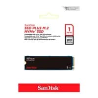 SSD SanDisk Plus 1TB M.2 PCIe NVMe Preto