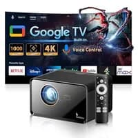 Projetor Bettdow AC1080, Full HD, Google TV, Wi-Fi