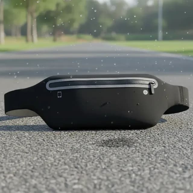 Pochete Fina Cintura Esportiva Fitness Corrida Celular Bike
