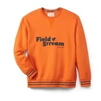 Camisa Sarja Leve Gola Redonda Laranja