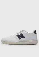 Tênis Masculino New Balance Branco Azul-Marinho