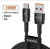 Cabo USB C Toocki 100W Carregamento Rápido