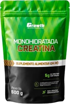 Creatina Monohidratada 500g Pouch - Growth Supplements