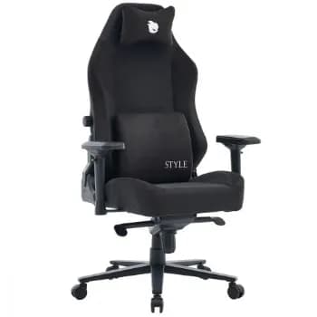 Cadeira Gamer Terabyte New Style, Reclinável, 4D, Tecido, Preta e Branca, TR-CH-NSR4DBWF ✨