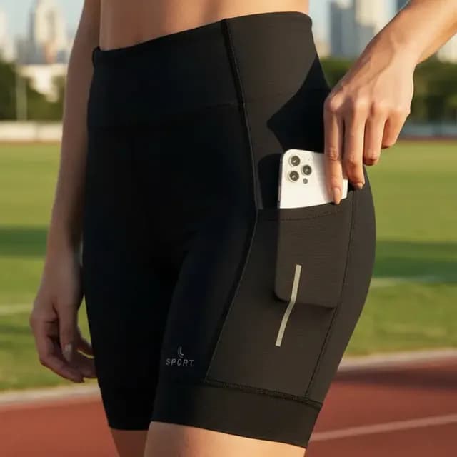 Bermuda Corrida Feminina Compressão Lupo Run 7 Pockets 76235
