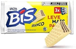 Lacta Bis Laka - Chocolate Branco Kit 3 Unidades 100,8g