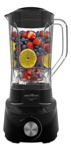 Liquidificador Britânia 2,6L 4 Velocidades Diamante 1100 PR 127V