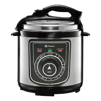 Panela De Pressão Elétrica Fmaxx Chef 4 Litros 800w Prateado 60hz 220v