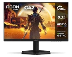 Monitor Gamer AOC AGON G42 24" 200Hz 0,3ms IPS HDR10 NVIDIA G-Sync 24G42HE
