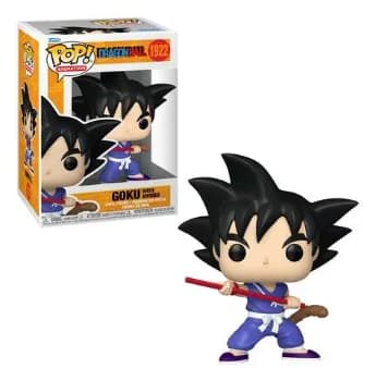 Boneco Funko Pop Goku com Nyoibou 12cm Dragon Ball Z Colecionável