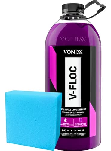 Shampoo Automotivo Concentrado 3L V-floc Vonixx