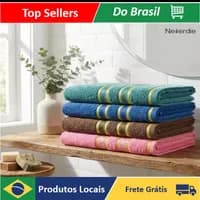 Toalha de banho 70x140cm cores diversas
