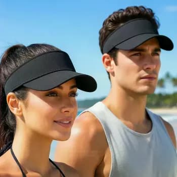 Viseira Esportiva Dry Fit Unissex Praia Academia Corrida