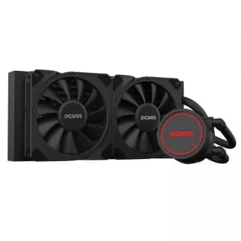 Water Cooler PCYES Sangue Frio 3 Black Vulcan, 240mm, Intel-AMD, Preto, WCSF3240BR ✨