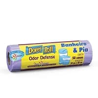 Sacos Lixo Odor Defense Banheiro & Pia 50un