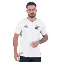 Camisa Umbro Santos I 2024 Jogador, Manga Curta