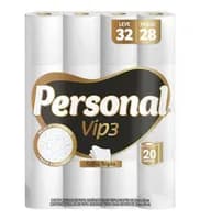 Papel Higiênico Personal Vip Folha Tripla 32 Rolos