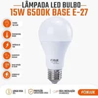 Lâmpada LED 15W Foxlux Branco Frio Bivolt