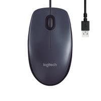 Logitech M90: Mouse USB com fio Ambidestro