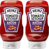 Heinz Ketchup Bacon & Cebola Caramelizada 397g (Embalagem com 2)