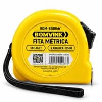 Trena 5m BOMVINK com Fita 19mm e Trava