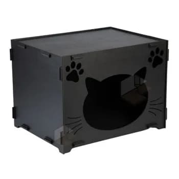 Casinha de Gatinhos Casa de Gato Toca Para Gatos arranhador Gatos Playground Nicho Caminha para Gato
