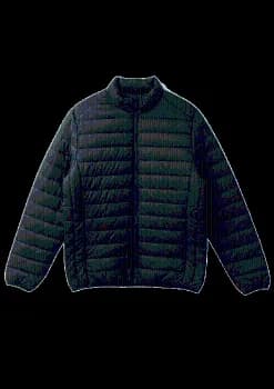 Jaqueta Masculina Puffer Matelassê + Saquinho Hering Preto M
