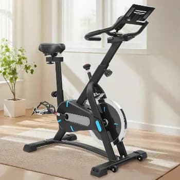Bicicleta Ergométrica Spinning Para Casa, Silenciosa, Roda De Inércia De 5kg, Ajuste De Resistência, Monitor Digital, Suporte Para Smartphone