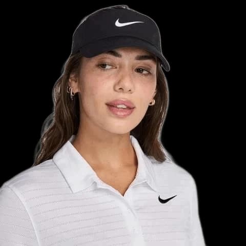 Viseira Nike Dri-fit Ace Visor Cor Preto/branco Tamanho