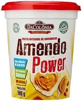 DaColônia Amendopower - Pasta De Amendoim Integral, Zero, 500G